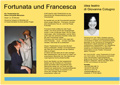 Flyer Fortunata e Francesca